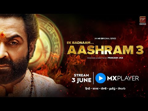 AASHRAM 3 WEB SERIES MX PLAYER (BOBBY DEOL 2022 RELEASE DATE IN HINDI)